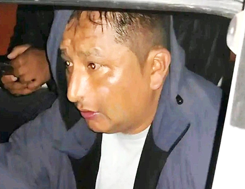 La Policía aprehende al dirigente evista que amenazó a los vocales del TSE