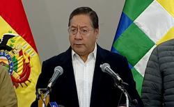 Arce instruye a la Policía y a las FFAA desbloquear la carretera Oruro-Cochabamba