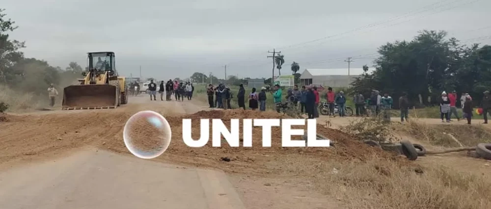 Levantan bloqueo en San Julián; la ruta a Beni y la Chiquitania está expedita