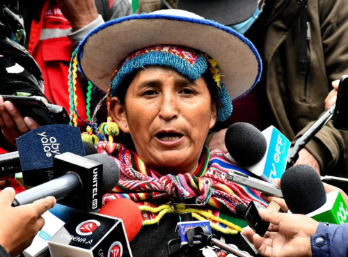 Lidia Patty pide a Evo Morales reflexionar y renunciar a su candidatura presidencial